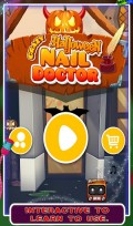 Crazy Halloween Nail Doctor mobile app for free download