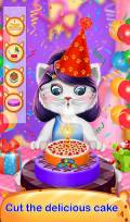 Cute Kitty Birthday mobile app for free download