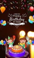 Happy Birthday Animated GIF mobile app for free download