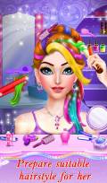 Rainbow Girl Hair Do Design mobile app for free download