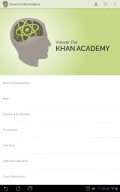 Viewer for Khan Academy mobile app for free download