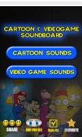 Cartoon and VideoGame Soundboard mobile app for free download