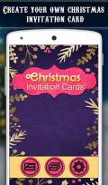 Christmas Invitation Cards mobile app for free download