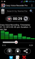 Crazy Voice Recorder mobile app for free download