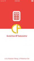 Evolution CP Calculator for Pokemon Go mobile app for free download
