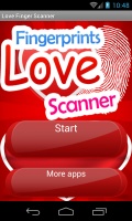 Fingerprint love calculator mobile app for free download