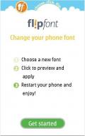 Flipfont s60v5 mobile app for free download