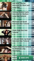 Hairstyle Tutorials mobile app for free download