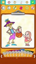 Halloween Coloring Pages mobile app for free download