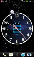 Honeycomb Bee Clock Live Wallpaper mobile app for free download
