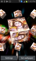 Shiva 3D Magic Touch LWP mobile app for free download