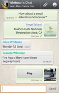 WhatsApp Messenger mobile app for free download