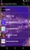 Lounge Music Radios mobile app for free download