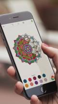 Mandala Coloring Pages for Adults mobile app for free download