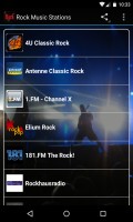 Rock Music Stations Free mobile app for free download