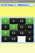 15 puzzle evolution FREE mobile app for free download