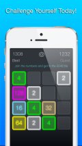 2048 Neon   Number Puzzle Game mobile app for free download