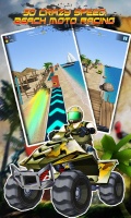 3DCrazySpeed: BeachMoto Racing mobile app for free download