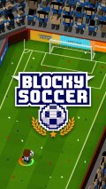 Blocky Soccer   Endless Arcade Runner mobile app for free download