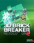 Brick Breaker Revolution 2   3D (128x160 mobile app for free download