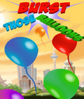 Burst those Balloon Free 176x208 mobile app for free download