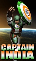 Captain India   The Hero (240 x 400) mobile app for free download