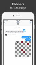Checkers for iMessage mobile app for free download