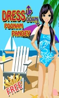 Dress Up Down Poonam Pandey   Free Game(240x400) mobile app for free download
