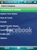 Facebook v 1.0.0.7 Poket PC mobile app for free download