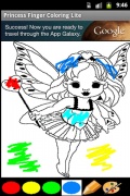 Finger Painting   Princess mobile app for free download