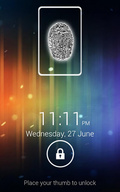 Fingerprint Screen Lock mobile app for free download