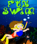 Fun Swim   Free game (176x208) mobile app for free download