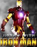 Jigsaw with Iron Man (176x220) mobile app for free download