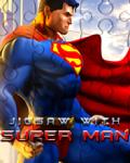 Jigsaw with Super Man (176x220) mobile app for free download