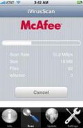 Mcafee virusscan v1 mobile app for free download