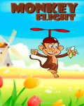 Monkey Flight (176x220) mobile app for free download