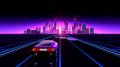 Neon Drive   \'80s style arcade game mobile app for free download
