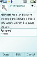 Password Man UIQ3 v1.00 mobile app for free download