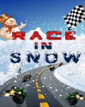 Race In Snow (176x220) mobile app for free download
