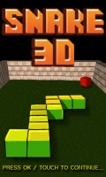 Snake 3D   Free (240 x 400) mobile app for free download