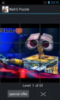Wall E Puzzle mobile app for free download