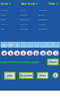 Word Scrambler mobile app for free download