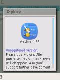 x plore 1.58 with belle icons mobile app for free download