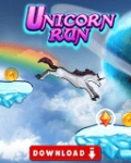 UnicornRun 128x160 mobile app for free download