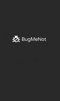 BugMeNot mobile app for free download