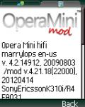 Opera Mini Moded 4.21 mobile app for free download