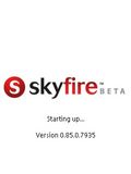 Skyfire beta mobile app for free download