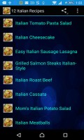 12 Italian Recipes mobile app for free download