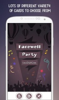 Farewell Party Invitation mobile app for free download