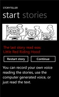Storyteller mobile app for free download